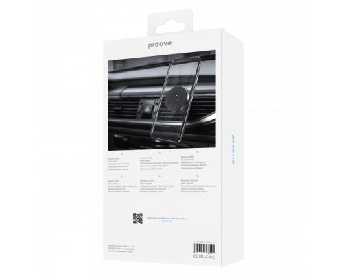 Автотримач Proove Heavy Metal Air Outlet Car Mount black PLS-00-00112561