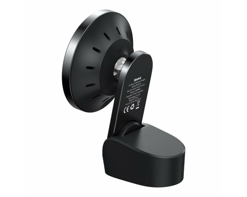 Тримач для мобiльного з БЗП Baseus Big Energy Car Mount Wireless Charger Black