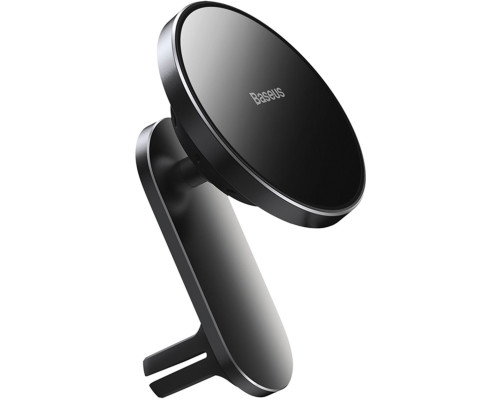 Тримач для мобiльного з БЗП Baseus Big Energy Car Mount Wireless Charger Black