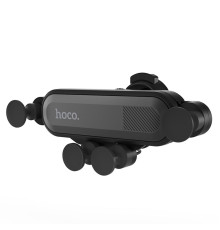 Тримач для мобільного HOCO CA51 Air outlet gravity in-car holder Black