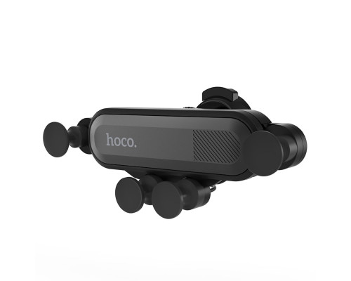 Тримач для мобільного HOCO CA51 Air outlet gravity in-car holder Black