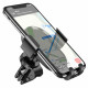 Тримач для мобiльного з БЗП HOCO CA105 Guide three-axis linkage wireless charging car holder Black