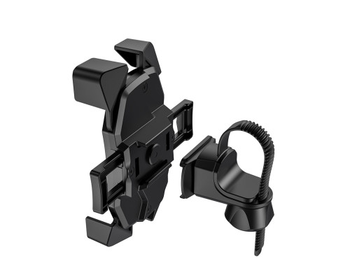 Тримач для мобільного HOCO CA58 Light ride one-button bicycle motorcycle universal holder Black