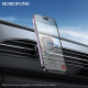 Автотримач для телефона BOROFONE BH124 Roman magnetic car holder (air outlet) Black and Red (6941991119545)