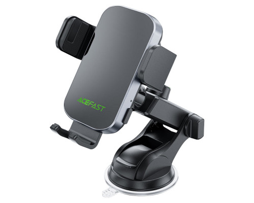 Автотримач для телефона з БЗП ACEFAST D53 wireless charging car holder with electric clamp for dashboard Black (6974316284246)