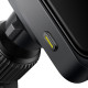 Автотримач для телефона Baseus Wisdom Pro Auto Coil Alignment Car Mount Wireless Charger Air Outlet Version Cosmic Black (C40381501123-00)