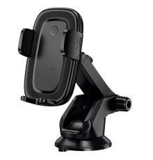 Автотримач для телефона з БЗП BOROFONE BH223 Follower push-type wireless fast charging car holder(center console) (6941991121319)