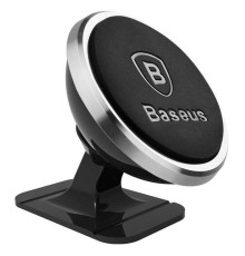 Тримач для мобiльного Baseus Magnetic Mount Holder(Paste Type) Silver