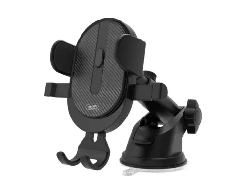 Автотримач XO C60 Suction cup outlet Car holder Чорний Дефект пакування mag-2000001545041147255