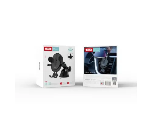 Автотримач XO C60 Suction cup outlet Car holder Чорний Дефект пакування mag-2000001545041147255