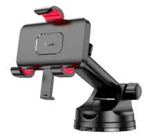 Автотримач Hoco H22 Dragon automatic clamping car holder(center console) Чорний mag-6942007605656151394