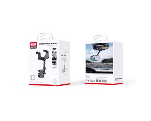 Автотримач XO C115 Hang up the mobile phone bracket Чорний mag-692068083531719773