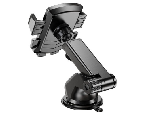 Автотримач Hoco CA83 David one-button center console car holder Чорний mag-6931474748423132462