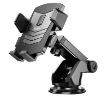 Автотримач Hoco CA83 David one-button center console car holder Чорний mag-6931474748423132462