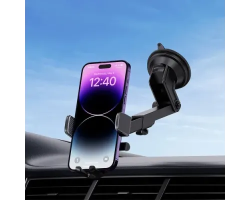 Автотримач Baseus UltraControl Pro Series Clamp-Type Car Holder Set Cluster Black C40351600113-00 mag-6932172629434145696