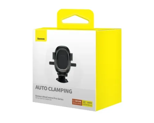 Автотримач Baseus UltraControl Pro Series Clamp-Type Car Holder Set Cluster Black C40351600113-00 mag-6932172629434145696