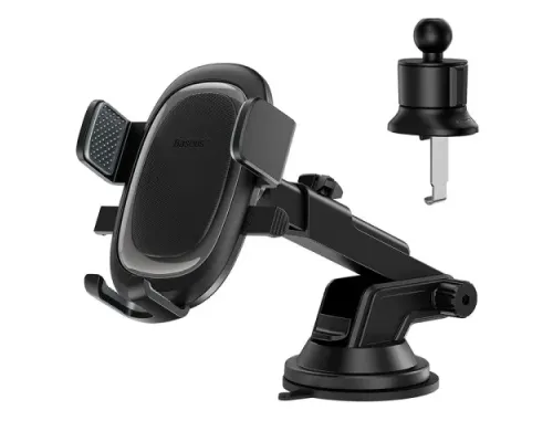 Автотримач Baseus UltraControl Pro Series Clamp-Type Car Holder Set Cluster Black C40351600113-00 mag-6932172629434145696