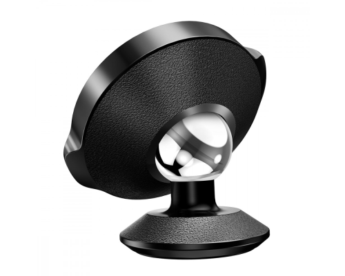 Автотримач Baseus Small Ears Series Vertical Magnetic Bracket Leather Type black PLS-00-00042458