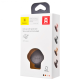 Автотримач Baseus Small Ears Series Vertical Magnetic Bracket Leather Type black PLS-00-00042458