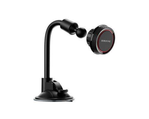 Тримач для мобільного BOROFONE BH18 Journey series in-car phone holder, carbon fiber pattern durable (BH18)