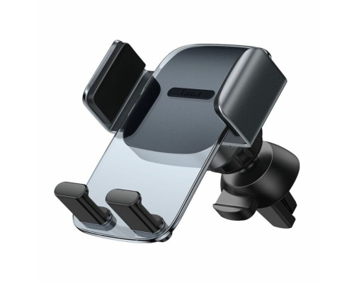 Автотримач для телефона Baseus Easy Control Clamp Car Mount Holder (A Set) Black (SUYK000001)