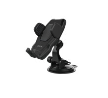 Тримач для мобільного HOCO CA31 cool run suction cup car holder Black