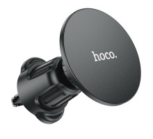 Тримач для мобільного HOCO H12 Fine jade ring magnetic car holder(air outlet) Black