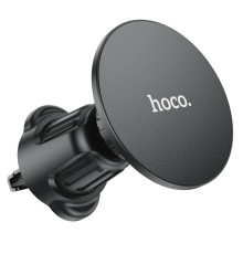 Тримач для мобільного HOCO H12 Fine jade ring magnetic car holder(air outlet) Black