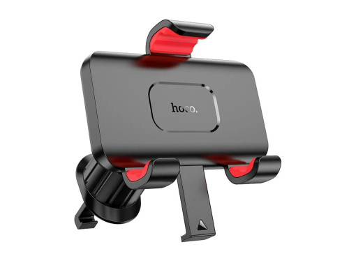 Тримач для мобільного HOCO H21 Dragon automatic clamp car holder(air outlet) Red Black