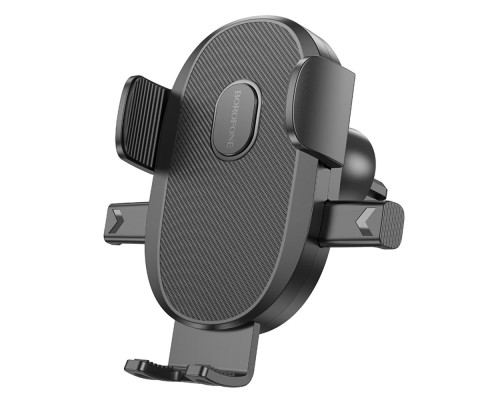 Тримач для мобільного BOROFONE BH92 Grand one-button car holder(air outlet) Black