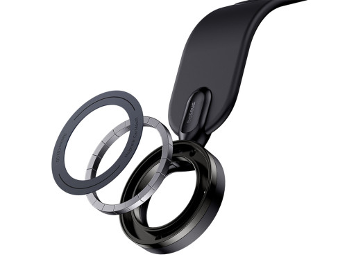 Тримач для мобільного Baseus C02 Go Series Magnetic Car Phone Mount Cluster Black (C40165500111-00)