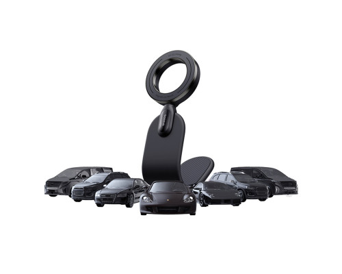 Тримач для мобільного Baseus C02 Go Series Magnetic Car Phone Mount Cluster Black (C40165500111-00)