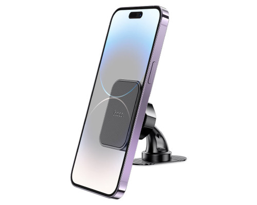 Тримач для мобiльного HOCO H33 Cheetah magnetic car holder(center console) Black (6942007614474)