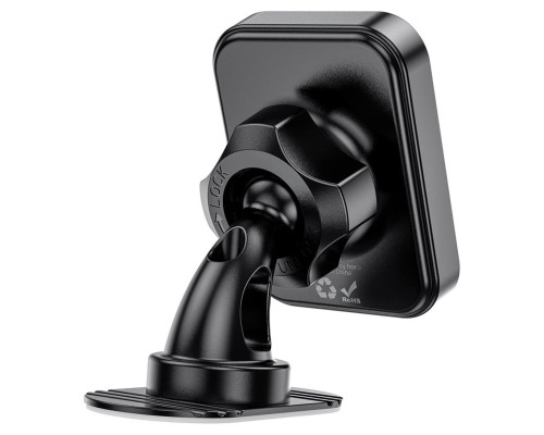 Тримач для мобiльного HOCO H33 Cheetah magnetic car holder(center console) Black (6942007614474)