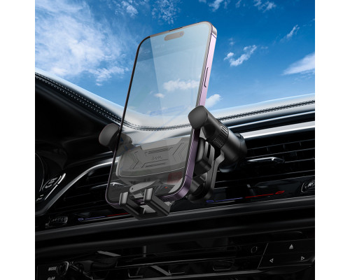 Автотримач для телефона HOCO H66 Gamble gravity linkage car holder(air outlet) (6942007641197)