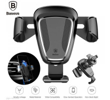 Тримач для мобiльного Baseus Gravity Car Mount Black