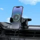 Автотримач BOROFONE BH222 Leading push-type wireless fast charging car holder(center console) чорний mag-6941991119019146046
