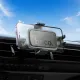 Автотримач Hoco H78 Vista push-type car holder(air outlet) black metal grey mag-6942007647885145291