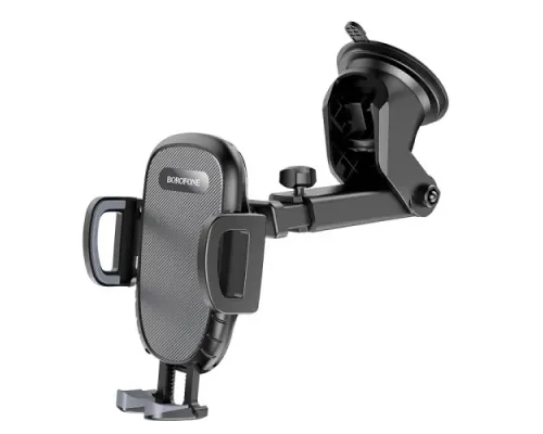 Автотримач BOROFONE BH53 Windy center console car holder чорний mag-6931474751867144185