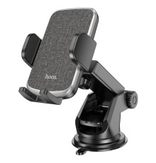 Автотримач Hoco CA95 Polaris push-type telescopic suction cup car holder Чорний mag-6931474758514132463