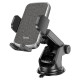 Автотримач Hoco CA95 Polaris push-type telescopic suction cup car holder Чорний mag-6931474758514132463