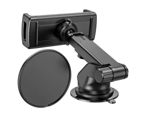 Автотримач Hoco CA120 Prospering center console car holder for tablets Чорний mag-6931474788535145076