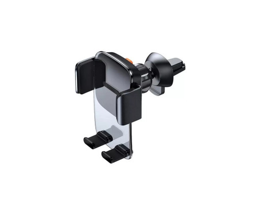 Тримач для мобiльного Baseus Easy Control Clamp Car Mount Holder (Air Outlet Version)Black (SUYK000101)