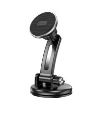 Тримач для мобільного BOROFONE BH64 Graceful center console magnetic car holder Black