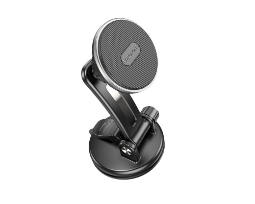 Тримач для мобільного BOROFONE BH64 Graceful center console magnetic car holder Black