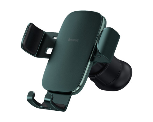 Тримач для мобiльного Baseus Metal AgeⅡ Gravity Car Mount（Air Outlet Version）Green (SUJS000006)