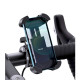 Велотримач для мобільного Usams US-ZJ064 Cycling Shockproof Phone Holder Black