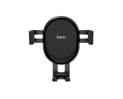 Тримач для мобільного HOCO CA56 Plus Armor metal gravity car holder Black Silver