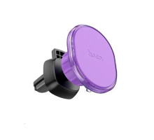 Тримач для мобільного HOCO H1 Crystal magnetic car holder(air outlet) Romantic Purple