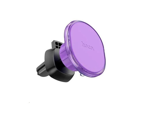 Тримач для мобільного HOCO H1 Crystal magnetic car holder(air outlet) Romantic Purple